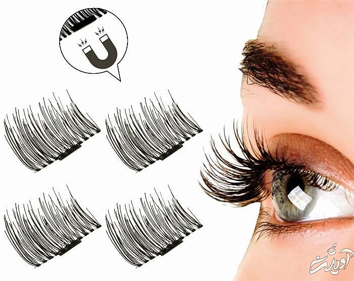 چگونگی استفاده از مژه مغناطیسی مژه مگنتی